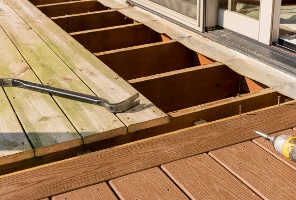 Cost of Old Deck Repair in Placerville