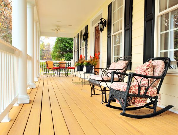 Cost of Porch Construction in Placerville