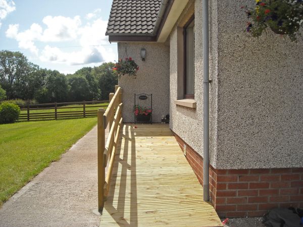 Cost of Hardwood Ramp Installation in Placerville