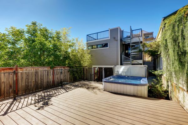Hot Tub Deck Installation in Placerville