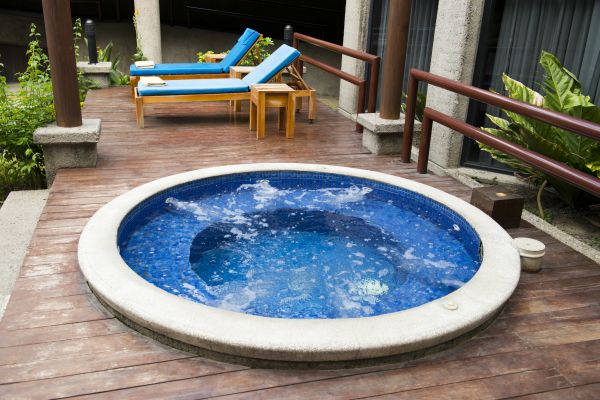 Hot Tub Deck Construction in Placerville