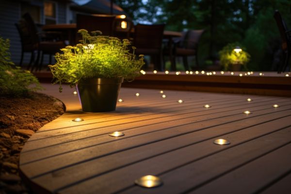 Ground Level Deck Construction in Placerville